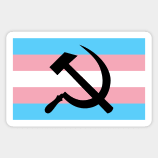 Communist Trans Flag| Transgender| LGBTQ+| Don't Say Gay Bill Sticker